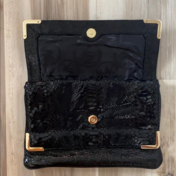 ❤️ Michael Kors Double Fold Over Clutch NWT - Picture 5 of 10